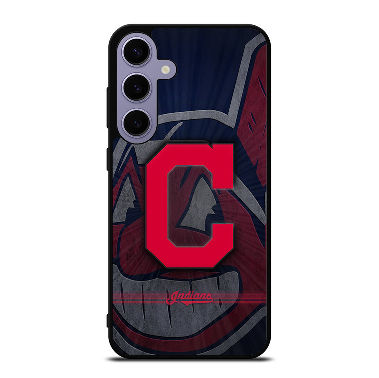 CLEVELAND INDIANS METAL LOGO Samsung Galaxy S24 Plus Case Cover