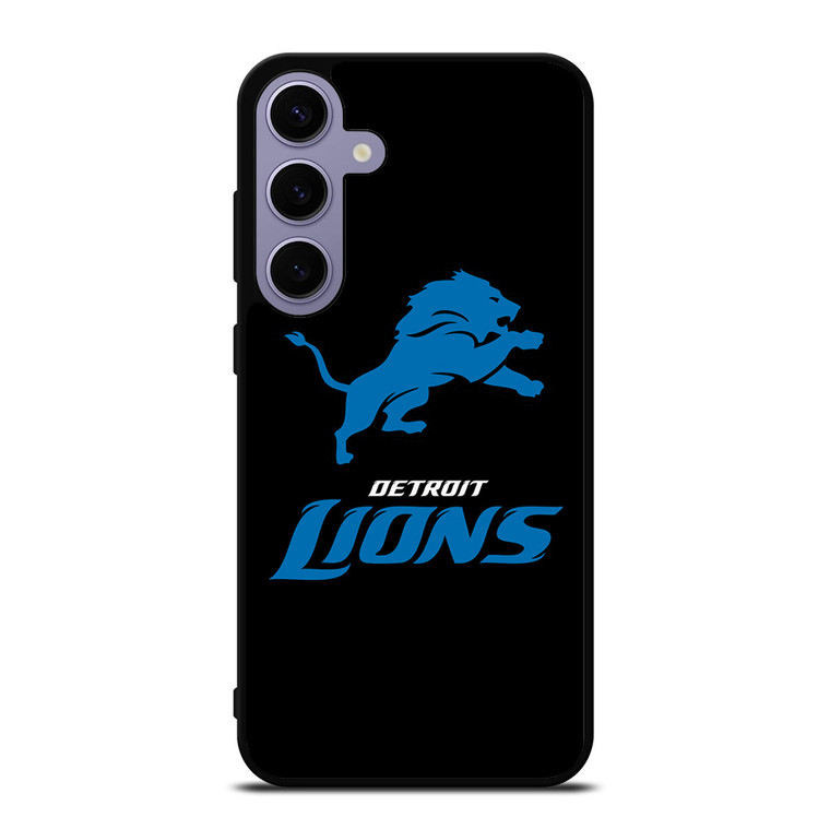 DETROIT LIONS BLACK LOGO Samsung Galaxy S24 Plus Case Cover
