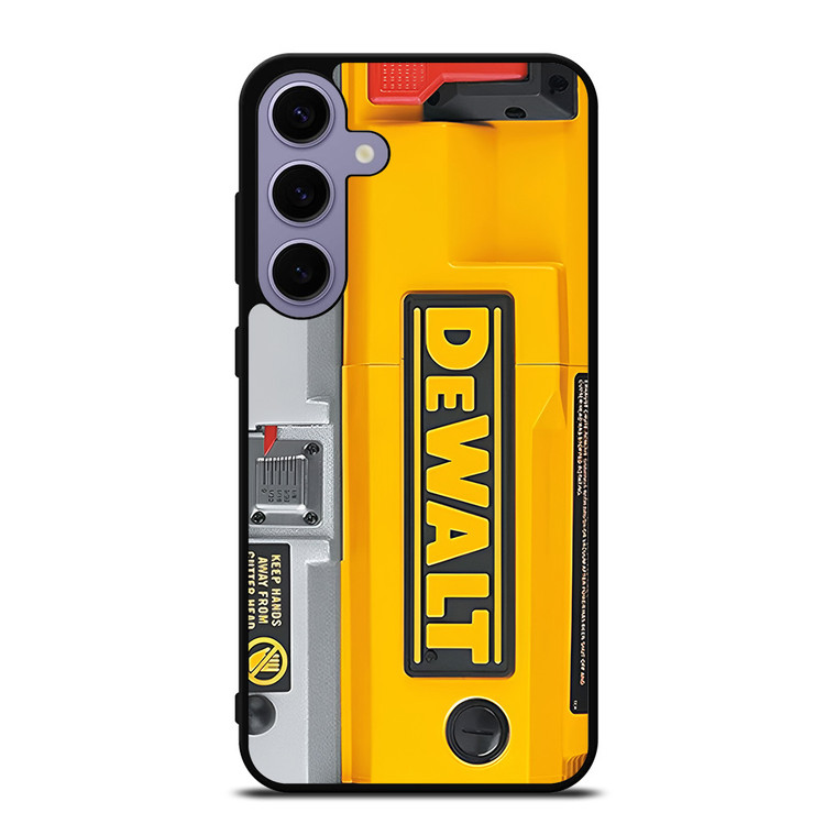 DEWALT TOOL LOGO BENCHTOP PLANER Samsung Galaxy S24 Plus Case Cover