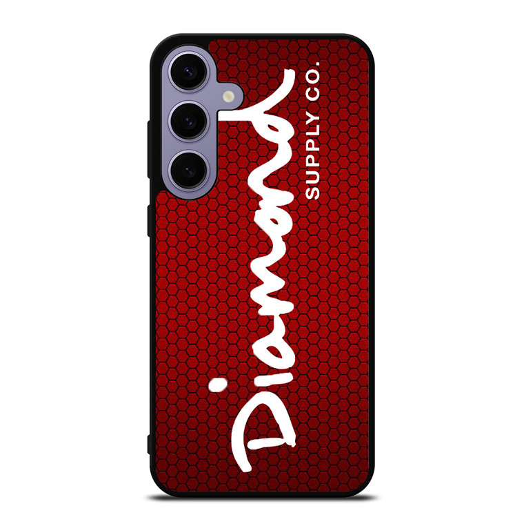 DIAMOND SUPPLY CO RED CARBON Samsung Galaxy S24 Plus Case Cover