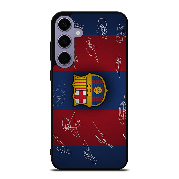 FC BARCELONA SIGNATURE Samsung Galaxy S24 Plus Case Cover