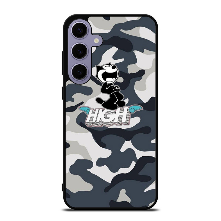 FELIX THE CAT HIGH CAMO Samsung Galaxy S24 Plus Case Cover