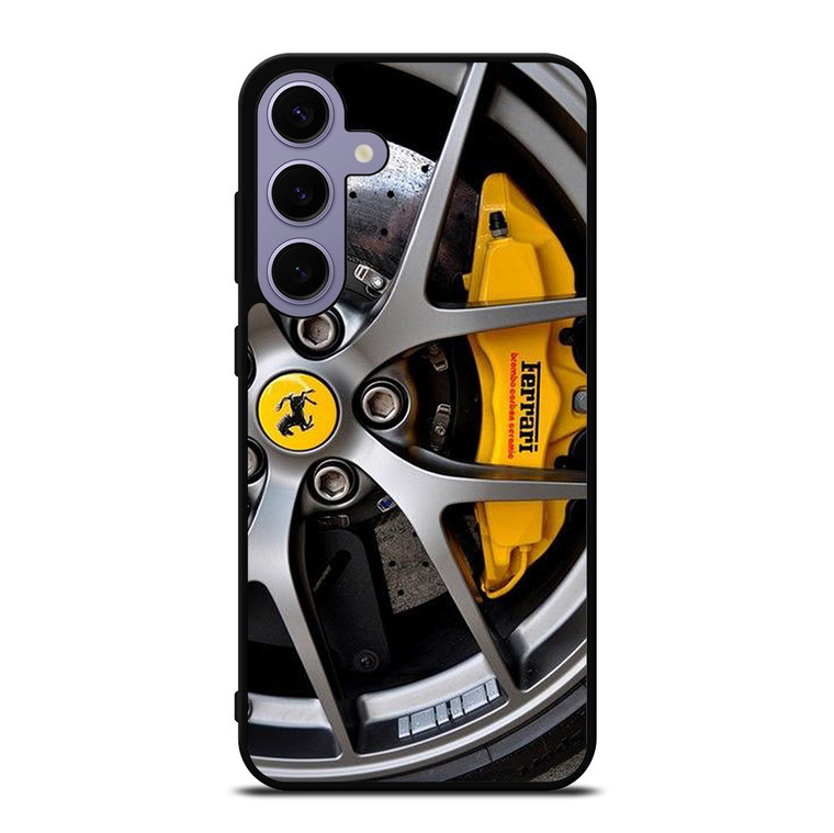 FERRARI WHEEL LOGO ICON Samsung Galaxy S24 Plus Case Cover