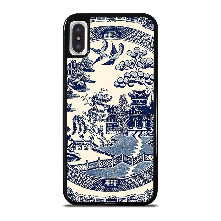 CHINESE BLUE ART iPhone X / XS Case Cover