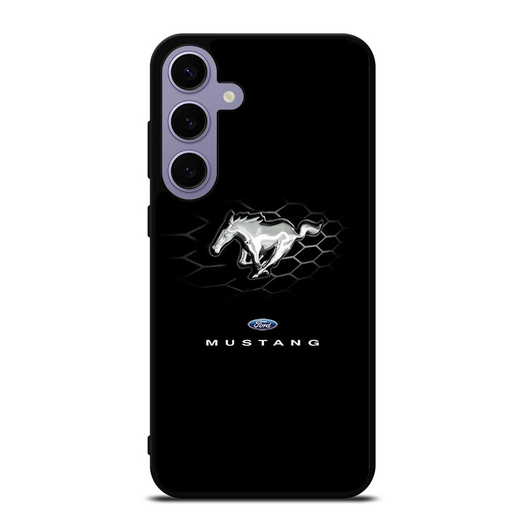 FORD MUSTANG LOGO BLACK Samsung Galaxy S24 Plus Case Cover