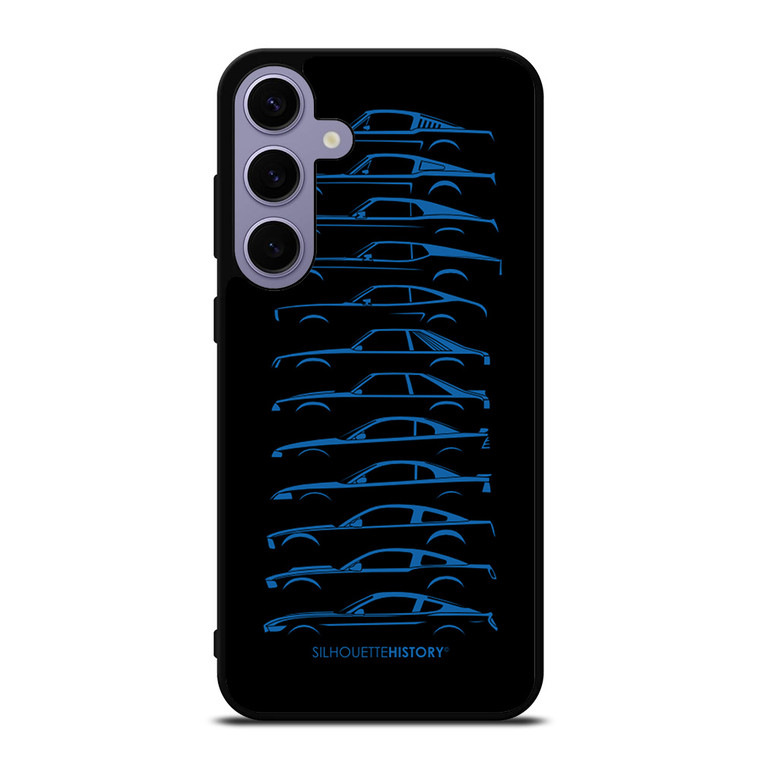FORD MUSTANG SILHOUETTE HISTORY Samsung Galaxy S24 Plus Case Cover