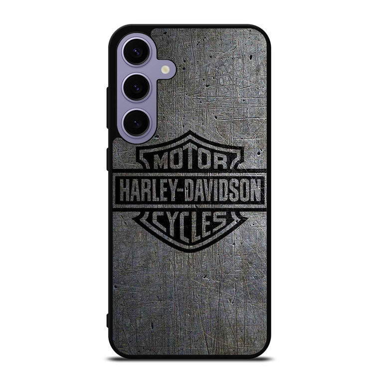 HARLEY DAVIDSON MOTORCYCLES COMPANY LOGO METAL Samsung Galaxy S24 Plus Case Cover