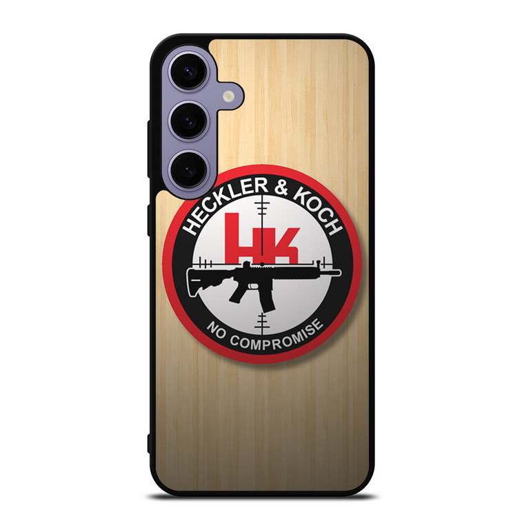HECKLER AND KOCH WOODEN LOGO Samsung Galaxy S24 Plus Case Cover
