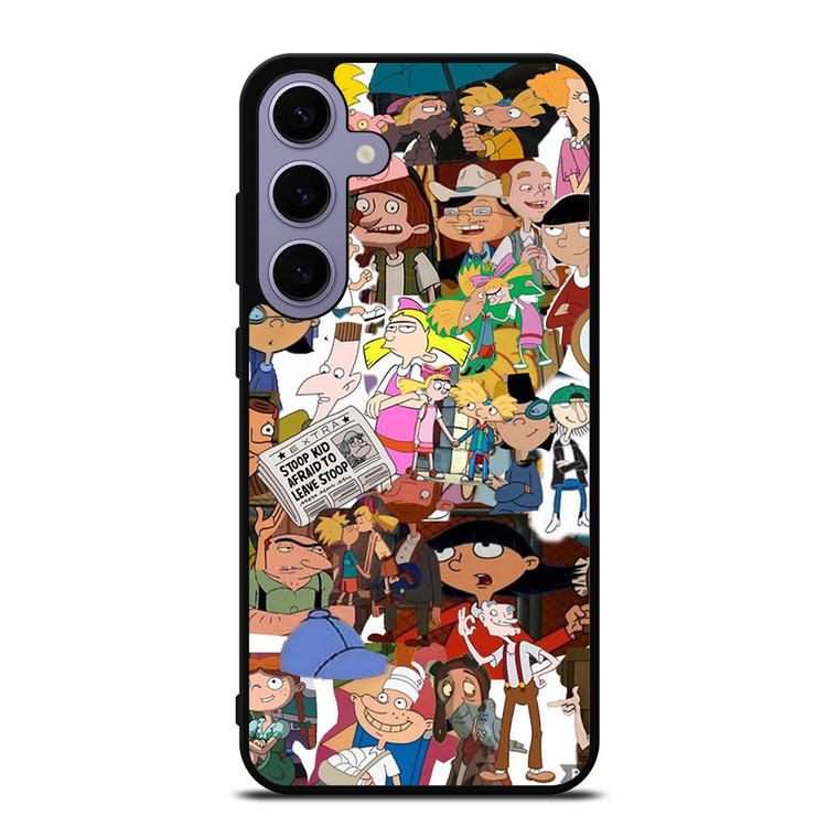 HEY ARNOLD COLLAGE Samsung Galaxy S24 Plus Case Cover