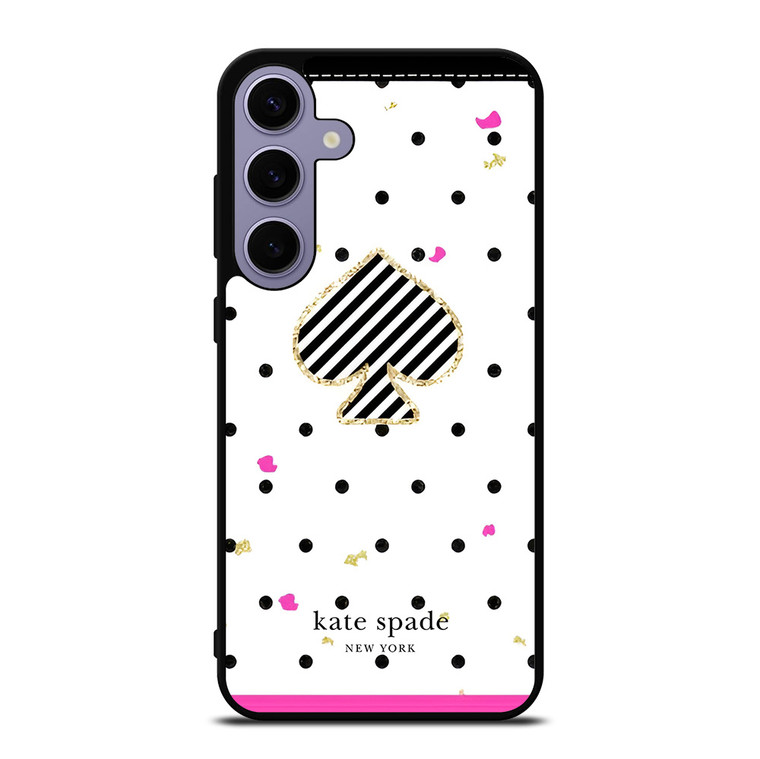 KATE SPADE NEW YORK LOGO POLKADOTS ICON Samsung Galaxy S24 Plus Case Cover