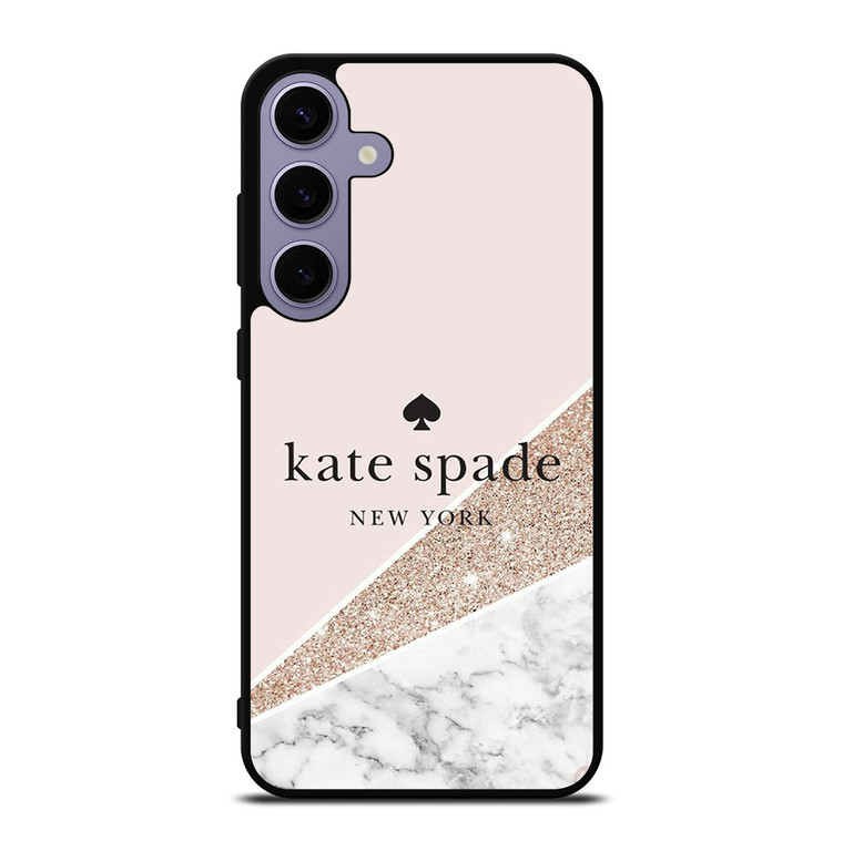 KATE SPADE NEW YORK LOGO SPARKLE MARBLE ICON Samsung Galaxy S24 Plus Case Cover