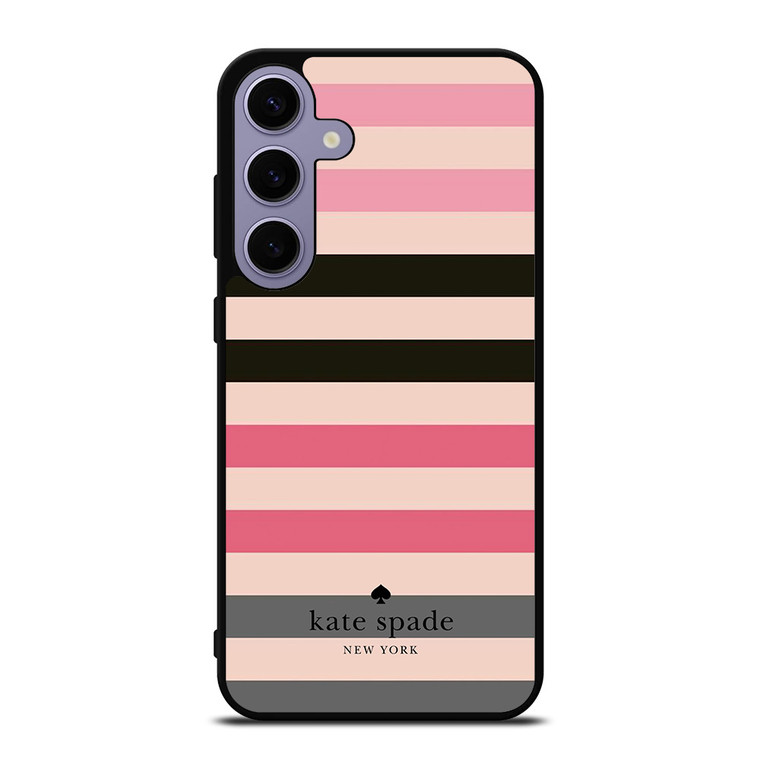 KATE SPADE NEW YORK LOGO STRIPES PATTERN Samsung Galaxy S24 Plus Case Cover