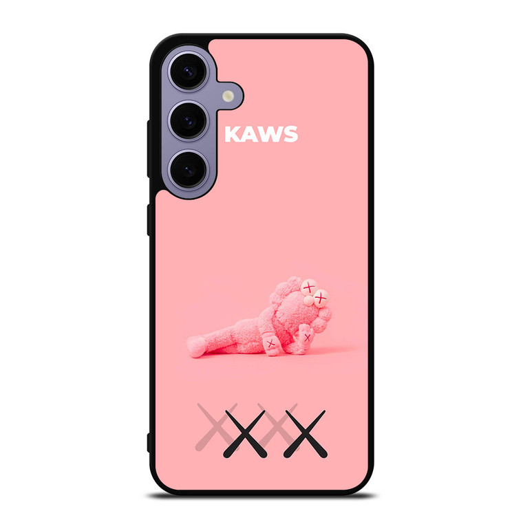 KAWS PINK LOGO MASCOT Samsung Galaxy S24 Plus Case Cover