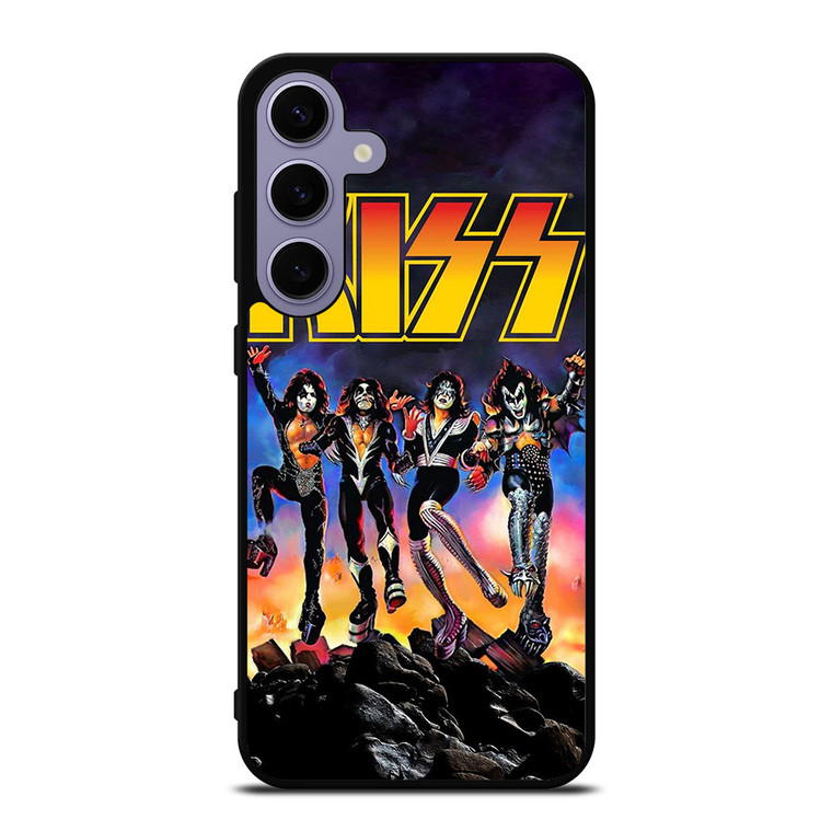 KISS BAND ROCK AND ROLL Samsung Galaxy S24 Plus Case Cover
