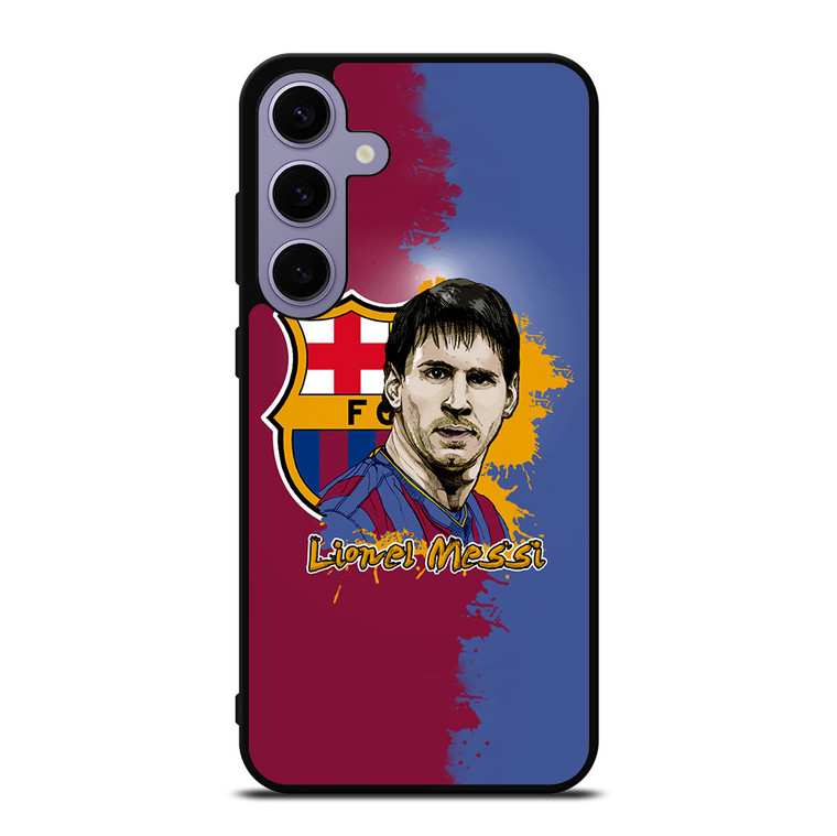 LIONEL MESSI BARCELONA ART Samsung Galaxy S24 Plus Case Cover