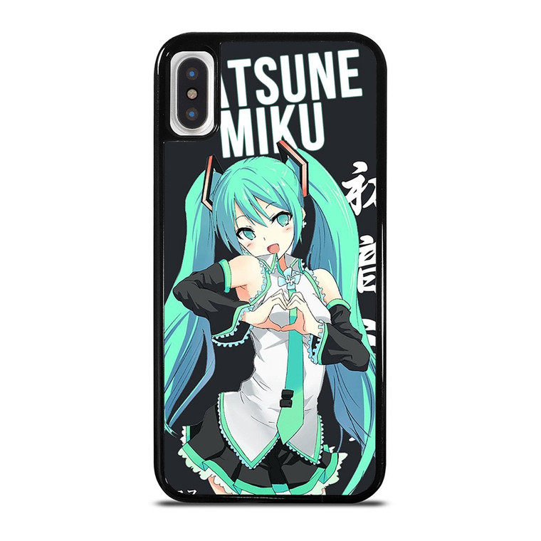 CUTE HATSUNE MIKU iPhone X / XS Case Cover