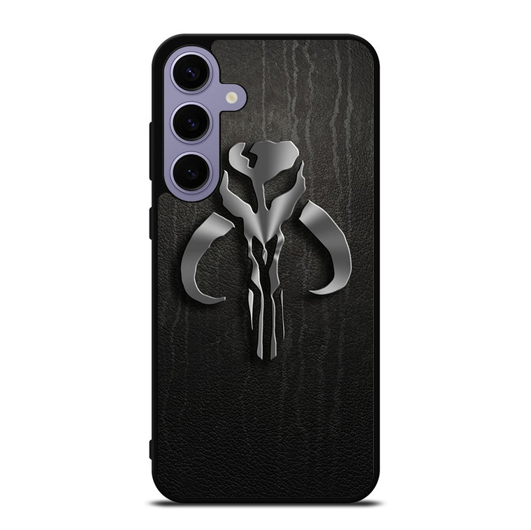 MANDALORIAN LEATHER LOGO Samsung Galaxy S24 Plus Case Cover