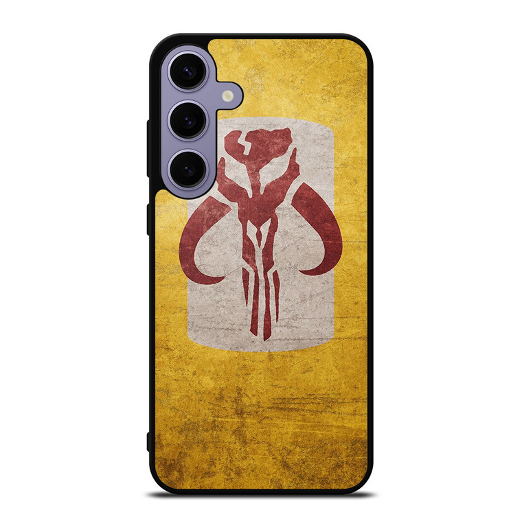 MANDALORIAN YELLOW LOGO Samsung Galaxy S24 Plus Case Cover
