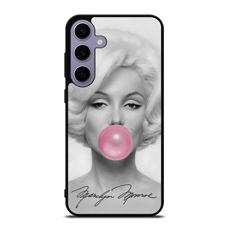 MARILYN MONROE PINK BUBBLEGUM Samsung Galaxy S24 Plus Case Cover