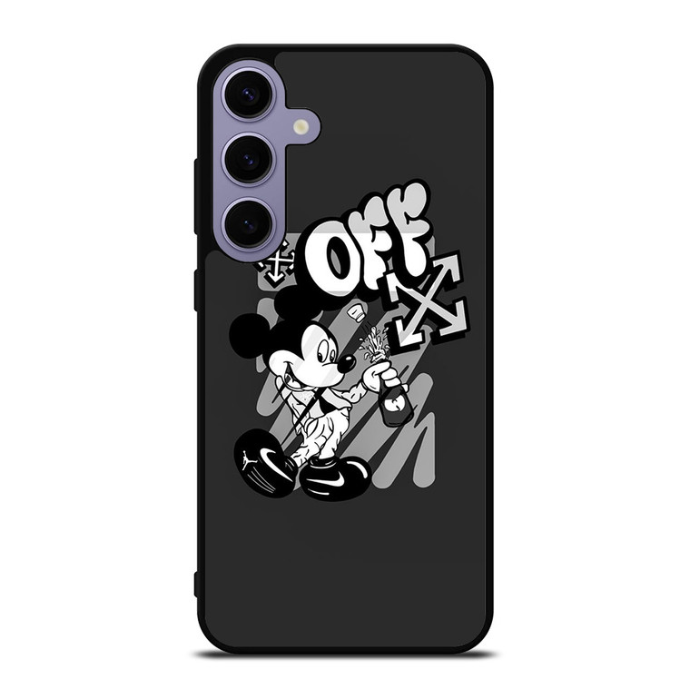 MICKEY MOUSE OFF WHITE LOGO Samsung Galaxy S24 Plus Case Cover