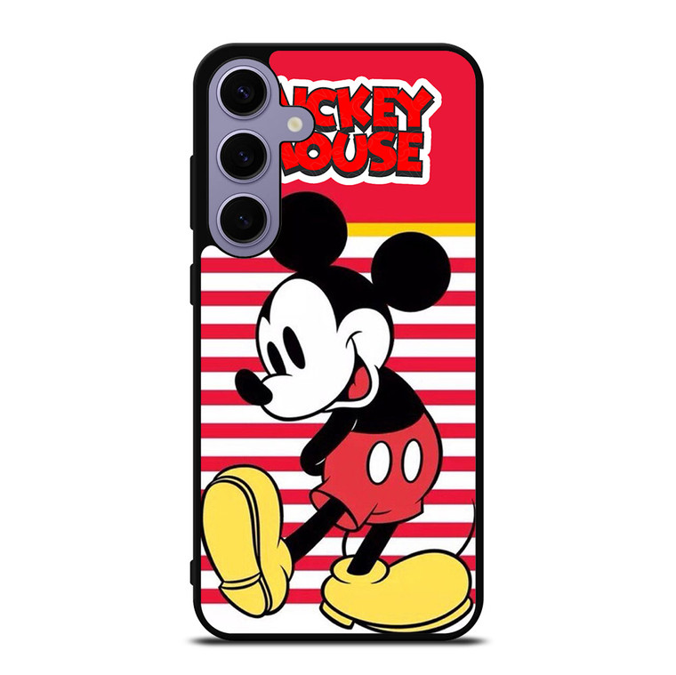 MICKEY MOUSE STRIPE DISNEY Samsung Galaxy S24 Plus Case Cover