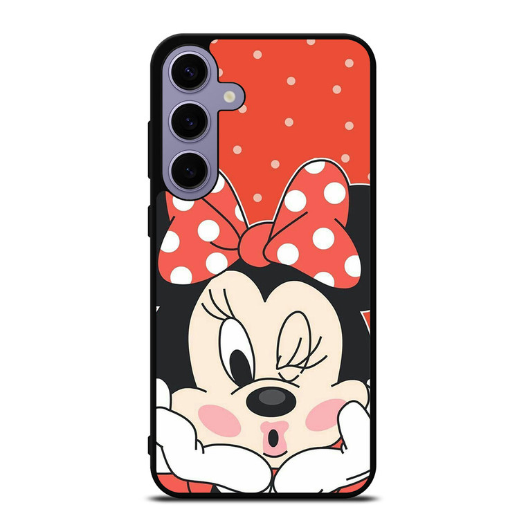 MINNIE MOUSE RED POLKADOT Samsung Galaxy S24 Plus Case Cover