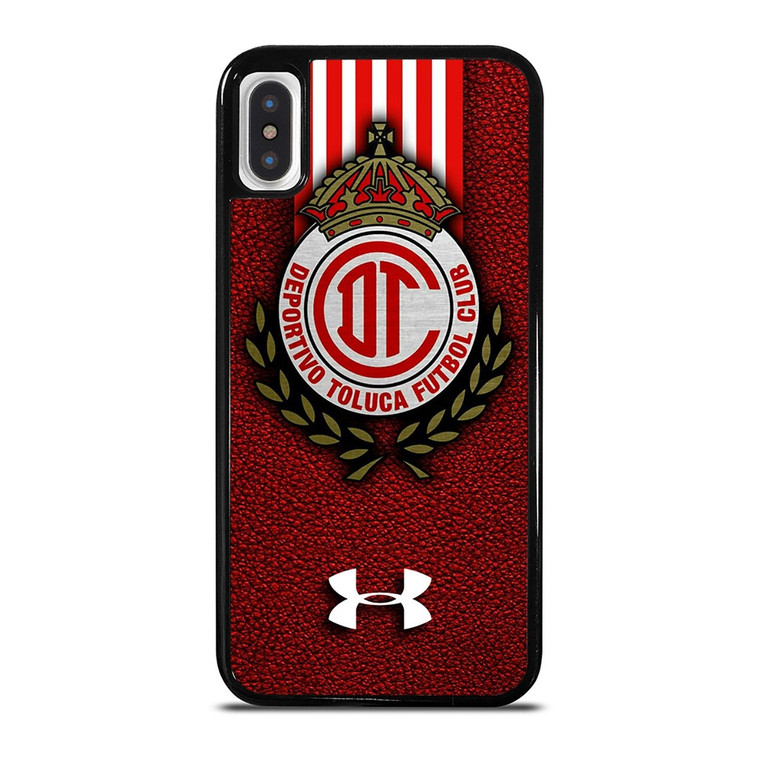 DEPORTIVO TOLUCA FC LEATHER LOGO iPhone X / XS Case Cover