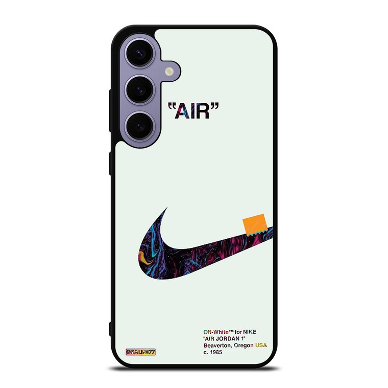 OFF WHITE FOR NIKE AIR JORDAN LOGO Samsung Galaxy S24 Plus Case Cover