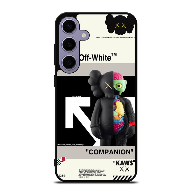OFF WHITE KAWS COMPANION Samsung Galaxy S24 Plus Case Cover
