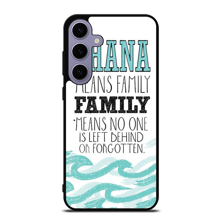 OHANA FAMILY QUOTES STITCH LILLO Samsung Galaxy S24 Plus Case Cover