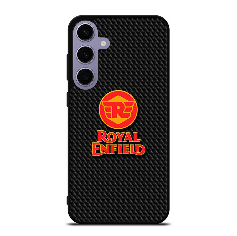 ROYAL ENFIELD MODERN LOGO CARBON Samsung Galaxy S24 Plus Case Cover