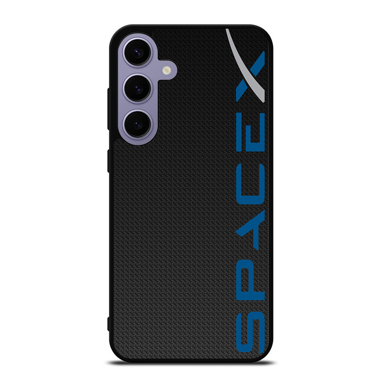 SPACE X LOGO CARBON Samsung Galaxy S24 Plus Case Cover