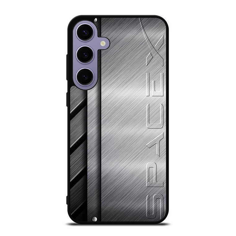 SPACE X LOGO METAL PLATE Samsung Galaxy S24 Plus Case Cover