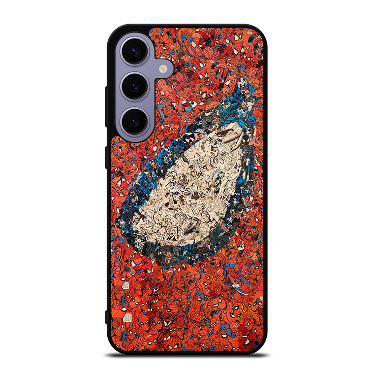 SPIDERMAN EYE COLLAGE Marvel Avengers Samsung Galaxy S24 Plus Case Cover