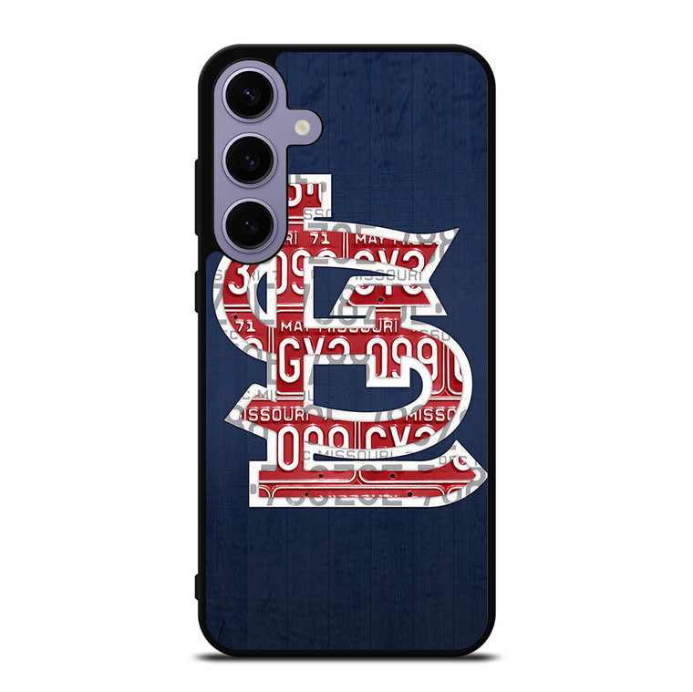 ST. LOUIS CARDINALS BASEBALL WOODEN LOGO Samsung Galaxy S24 Plus Case Cover