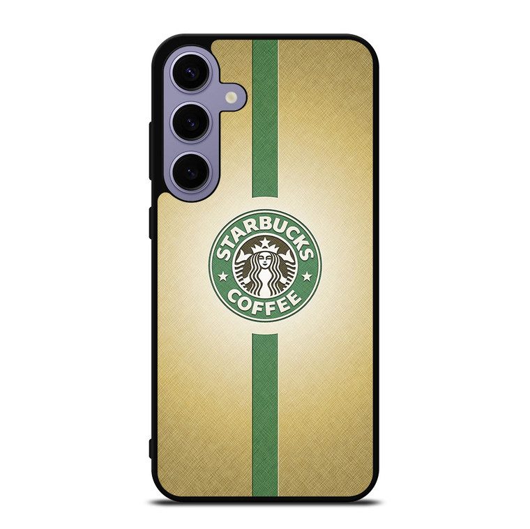 STARBUCKS COFFEE GREEN STRIPE Samsung Galaxy S24 Plus Case Cover