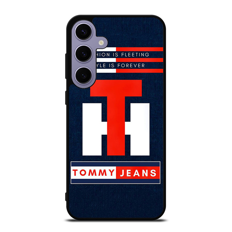 TOMMY HILFIGER JEANS TH LOGO STYLE IS FOREVER Samsung Galaxy S24 Plus Case Cover