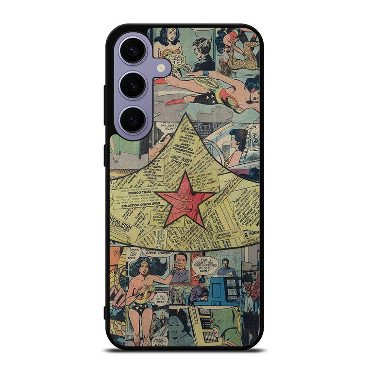 WONDER WOMAN COLLAGE Samsung Galaxy S24 Plus Case Cover