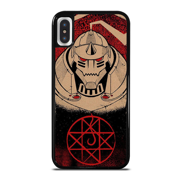 FULLMETAL ALCHEMIST ALPHONSE ELRIC ART iPhone X / XS Case Cover