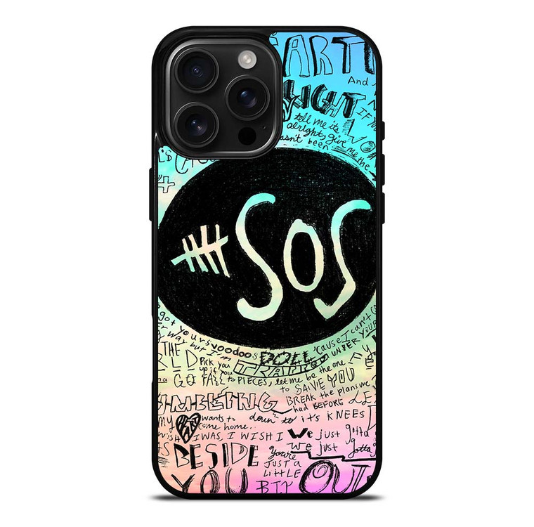 5 SECONDS OF SUMMER 3 5SOS iPhone 16 Pro Max Case Cover