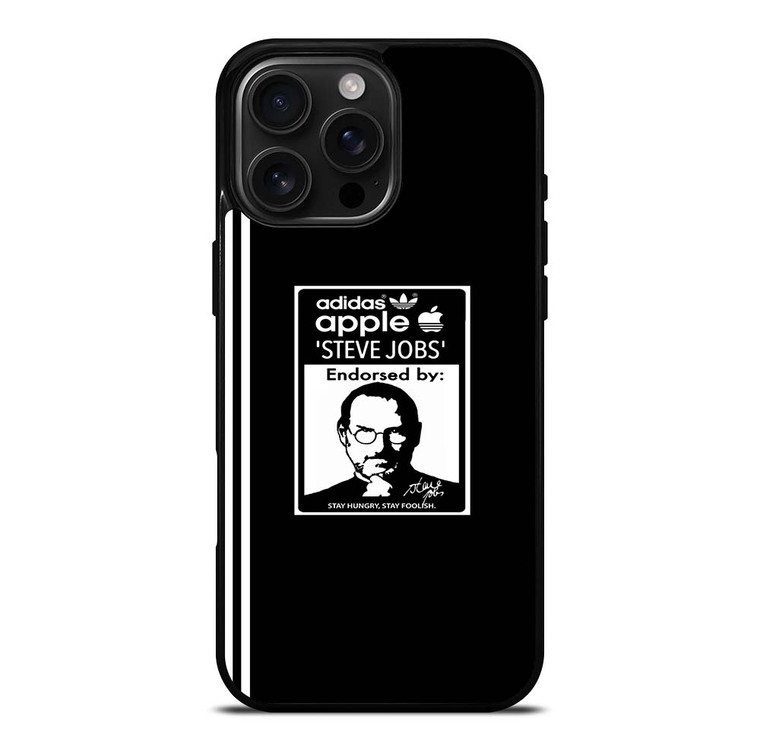 ADIDAS APPLE STEVE JOBS iPhone 16 Pro Max Case Cover