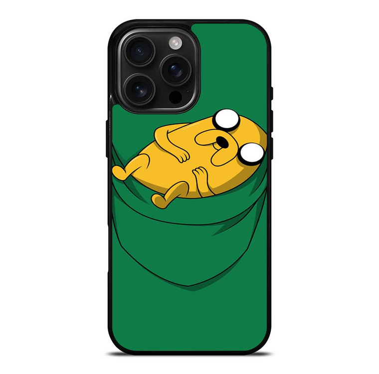 ADVENTURE TIME JAKE POCKET iPhone 16 Pro Max Case Cover