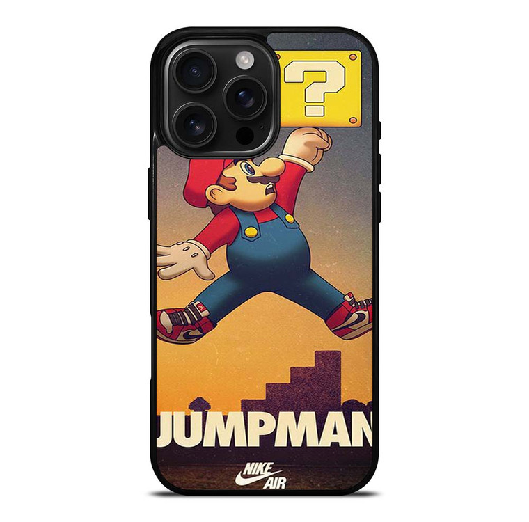 AIR JORDAN MARIO BROSS iPhone 16 Pro Max Case Cover