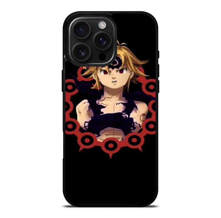 ANIME 7 SEVEN DEADLY SINS MELIODAS iPhone 16 Pro Max Case Cover