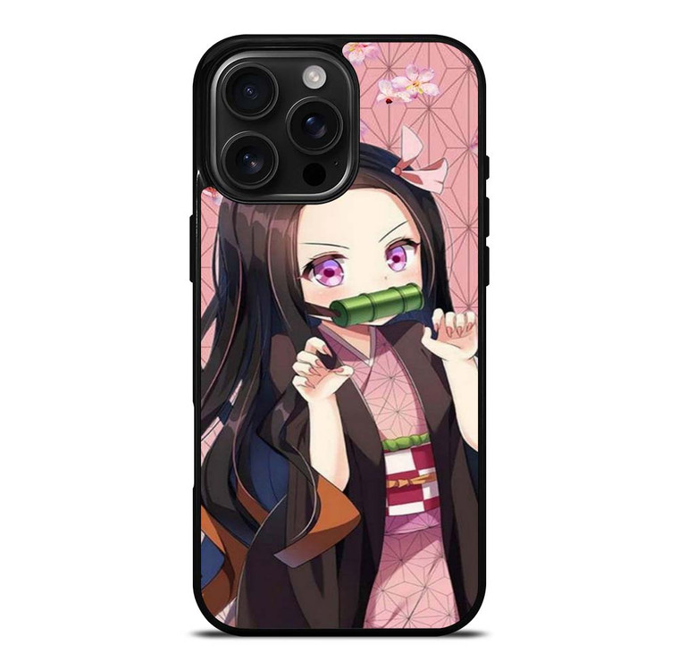 ANIME DEMON SLAYER NEZUKO KAMADO iPhone 16 Pro Max Case Cover