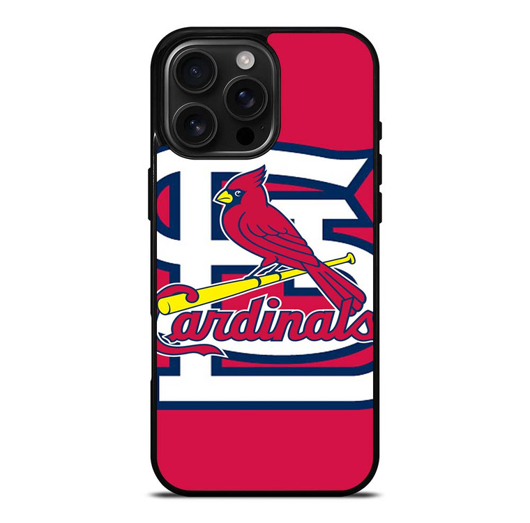 ARIZONA CARDINALS BASEBALL LOGO iPhone 16 Pro Max Case Cover
