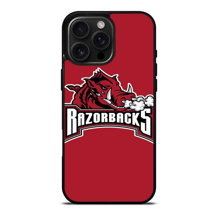ARKANSAS RAZORBACKS iPhone 16 Pro Max Case Cover