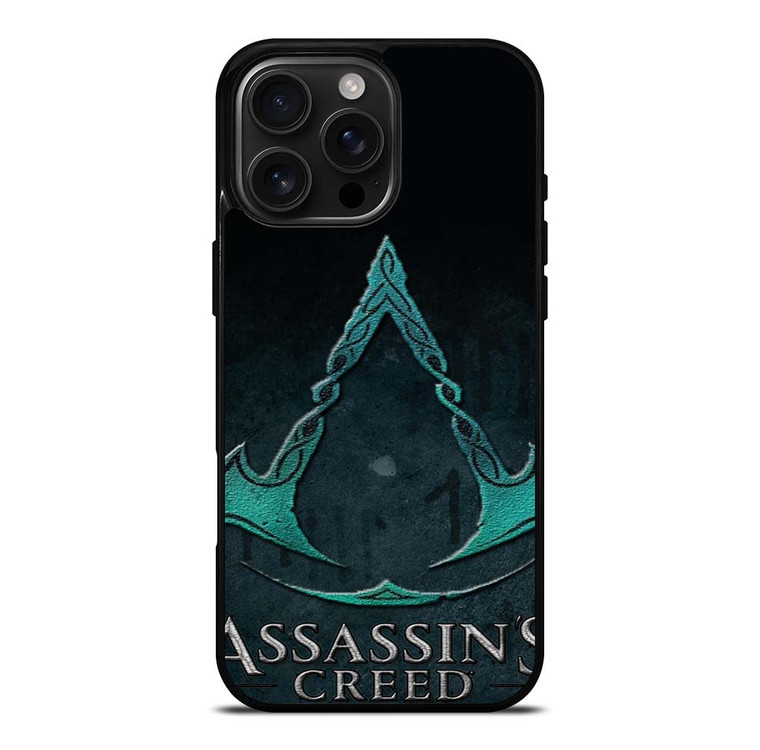 ASSASSIN'S CREED LOGO GREEN iPhone 16 Pro Max Case Cover
