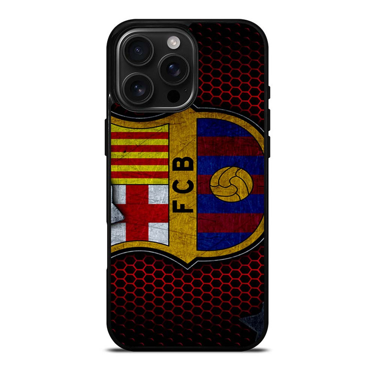 BARCELONA FC EMBLEM iPhone 16 Pro Max Case Cover