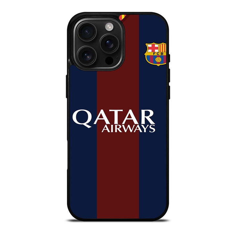 BARCELONA FC JERSEY LOGO iPhone 16 Pro Max Case Cover
